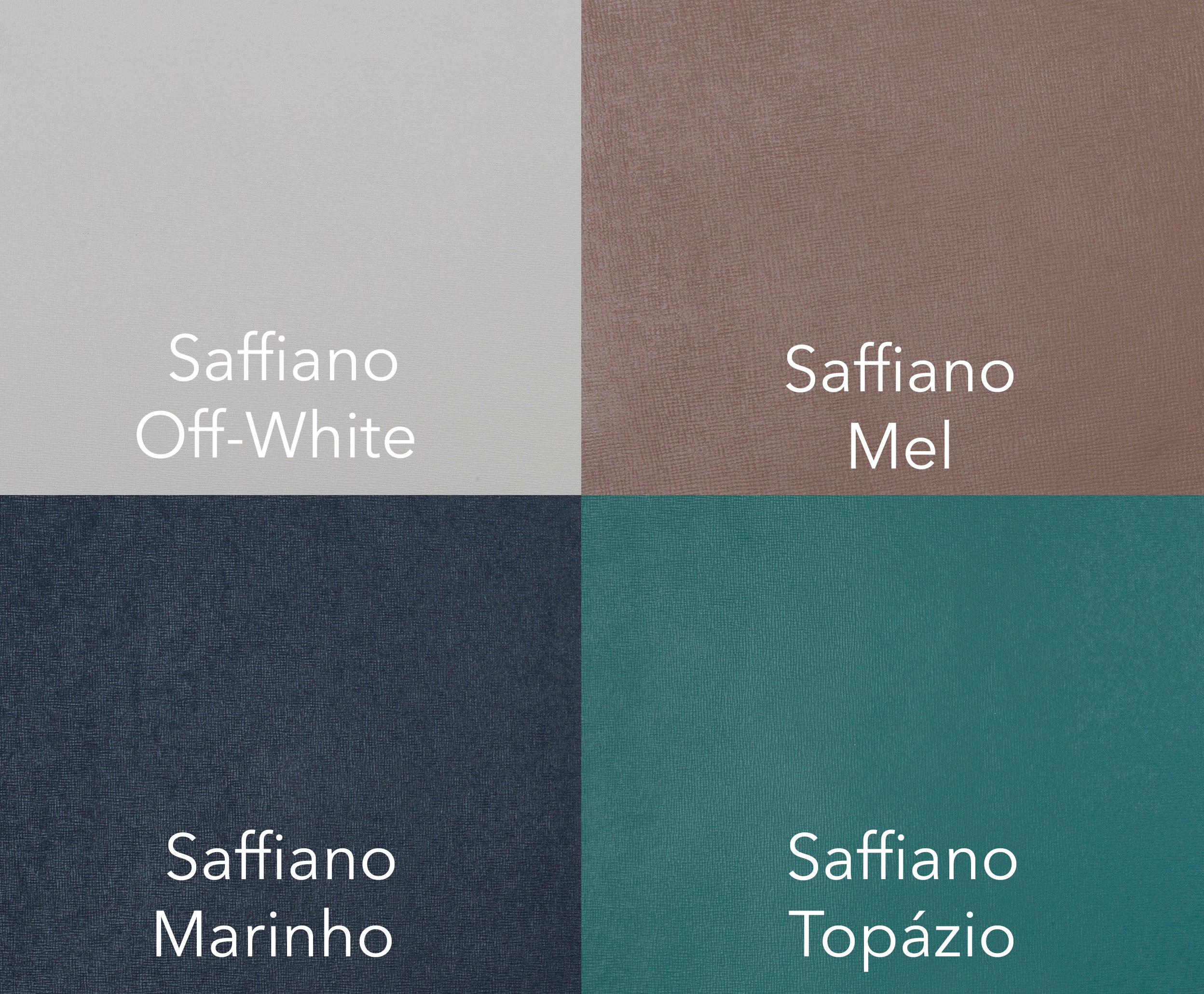 Jogo Americano Redondo ALUREA  Saffiano Mel/OffWhite